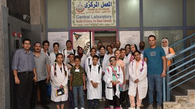بدء فعاليات جامعة الطفل بجامعة عين شمس..صور