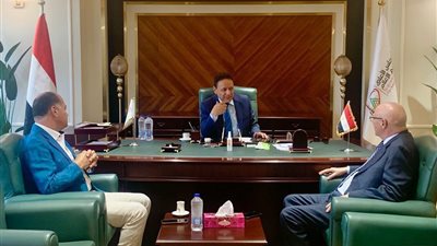 كرم جبر يستقبل الأمين العام المساعد لجامعة الدول العربية