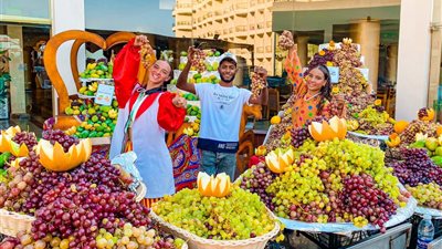 مهرجان العنب يجذب السياح الأجانب بالغردقة ..صور