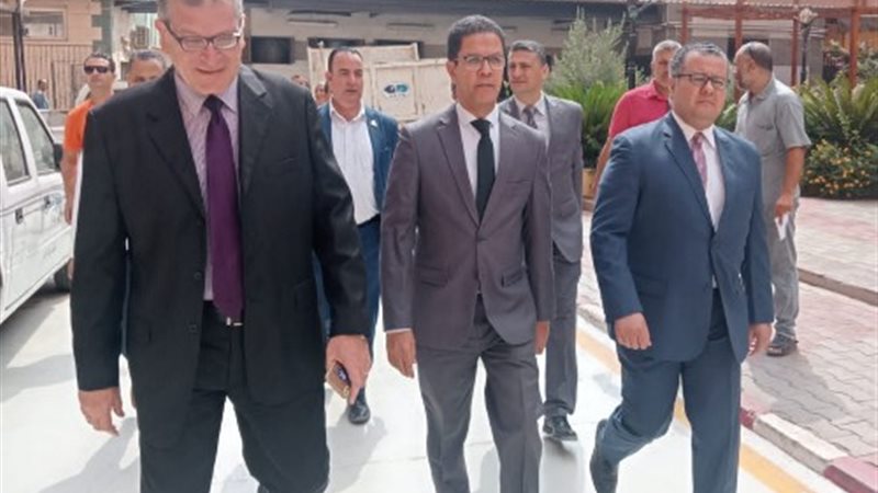 الجيزاوي يتفقد اعمال