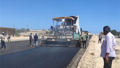 بيان مهم من جهاز مدينة برج العرب الجديدة بشأن أعمال تطوير الطريق