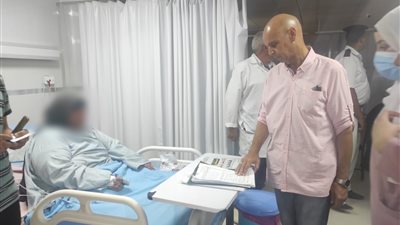 مرور مفاجئ لوكيل وزارة الصحة على مستشفى أولادصقر
