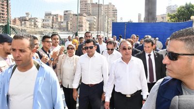 وزير الرياضة يفتتح ملتقي للتوظيف بمركز شباب أبو قير بالاسكندرية