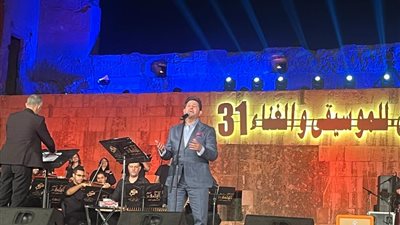 هانى شاكر لجمهوره بمهرجان القلعة : 