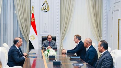 الرئيس يستقبل الرئيس التنفيذي لشركة 