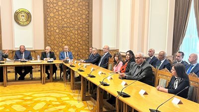 شكرى يلتقي بالسفراء المنقولين للعمل كرؤساء لبعثات مصر في الخارج