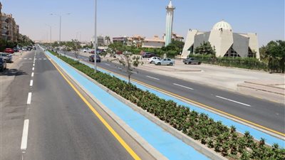 الإسكان : الانتهاء من تطوير طريق الحوفي بمدينة ٦ أكتوبر