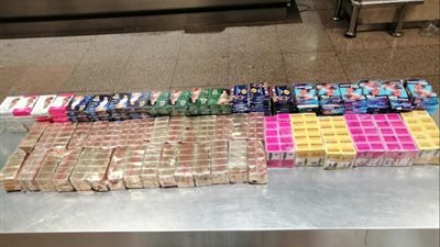 جمارك المطار تحرر ٢٢ محضر ضبط جمركي خلال 15 يوما فقط