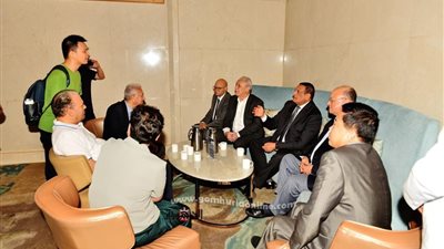 هشام أمنة يشارك في منتدى رؤساء البلديات الدولى في الصين