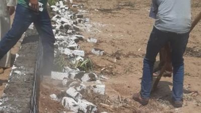 إزالة فورية لحالة تعدٍّ على أرض زراعية بالقصاصين الجديدة