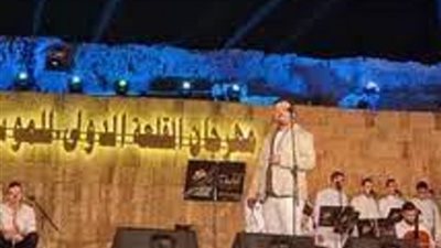 روحانيات أحمد العمرى تختتم حفل مهرجان القلعة