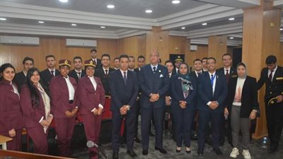 إختتام فعاليات تدريب طلبة الجامعات في القابضة للمطارات