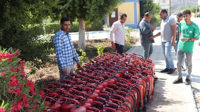 مياه أسيوط تحقق التجربة الثانية صيانة 164 طفاية حريق وتعبئتها