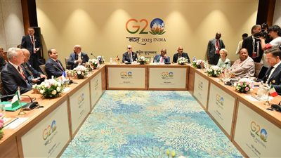السيسي: ينبغي العمل على سد الفجوة التكنولوجية الكبيرة بين الدول لضمان مستقبل أفضل للبشرية