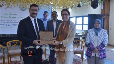 الوكالة الألمانية وألتعاون الدولي تسلمان وحدات إنتاجية ببني سويف