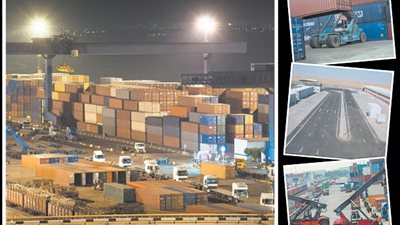 الموانئ الجافة.. تحول مصر إلي مركز عالمي للتجارة