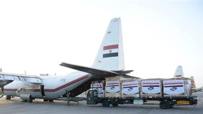 مصر ترسل مساعدات إنسانية للشعب الليبى الشقيق