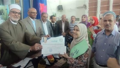 تعليم المنيا تكرم الحاصلين على مراكز متميزة في المسابقات العلمية