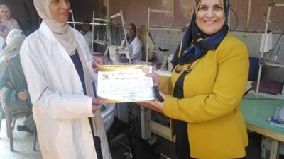 مديرية العمل بالقليوبية تختتم برنامجا للمتدربات على مهنة التفصيل