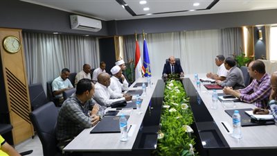 محافظ اسوان يترأس اجتماع لجنة 