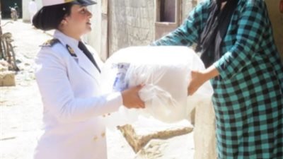 الداخلية توجه قافلة إنسانية وطبية ببورسعيد