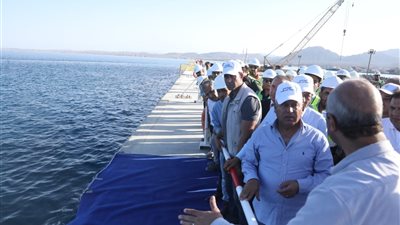 وزير النقل يتابع عمال تنفيذ المحطة متعددة الأغراض بميناء سفاجا