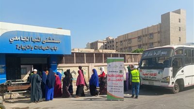 تنظيم قافلة طبية مجانية جديدة لدعم المرضى الاكثر احتياجا بقرية 4