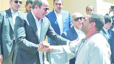 الرئيس.. أسعد المصريين