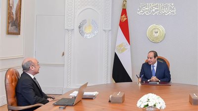 الرئيس السيسى يطلع على مستجدات العمل في وزارة العدل