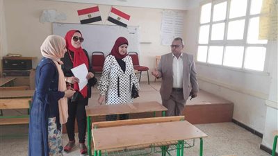 مدارس مغاغة تواصل أعمال الصيانة