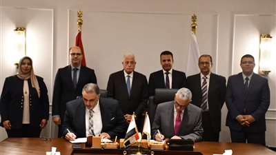 فودة يشهد توقيع بروتوكول تعاون بين جامعة