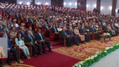 الرئيس السيسي يشهد احتفالية وزارة الأوقاف بالمولد النبوي الشريف