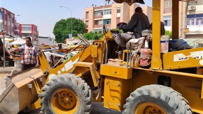 جهاز مدينة السادات يشن حملة لضبط المخالفات ورفع الإشغالات