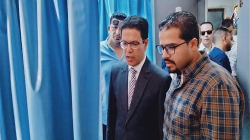 رئيس جامعة بنها خلال