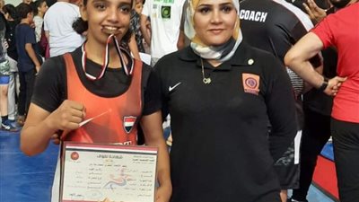 بطلة القليوبية امال ياقوت تحصد البرونزية في بطولة الجمهورية