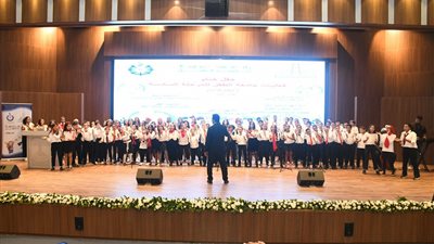 إعلام عين شمس تشارك في ختام فعاليات جامعة الطفل