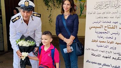 أرملة الشهيد :اصطحاب ضباط الشرطة لـ