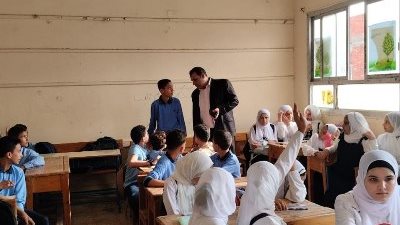 تكثيف أعمال النظافة حول المدارس بالشرقية