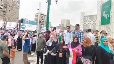 مظاهرة حب وتأييد للرئيس السيسي فى احتفالية كبرى بالشرقية