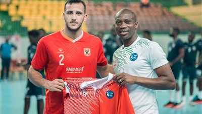 نبيل شريف أفضل لاعب في مباراة الأهلي وجي إس كي الكونغولي