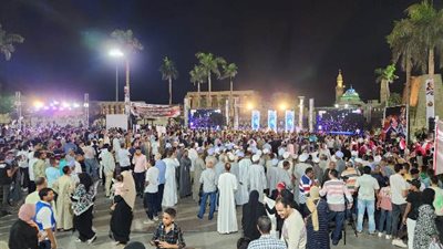 مسيرات تأييد للرئيس بمشاركة الآلاف من أبناء الأقصر