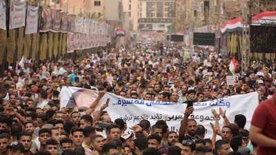 مسيرات حاشده للاحتفال بـ 6 اكتوبر ودعم ترشح الرئيس السيسي