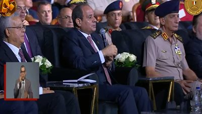 الرئيس السيسي: وفاة عبدالناصر كانت ضربة كبيرة وقاسية على وجدان الشعب المصري