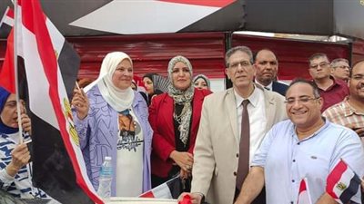 برقية شكر من تعليم الفيوم للرئيس السيسي لاستجابته لنداء الجماهير