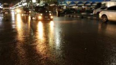 أمطار غزيرة بمرسى مطروح صباح اليوم