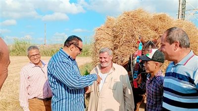 وكيل وزارة الزراعة بدمياط يحذر من خطورة حرق قش الأرز