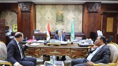 القاضى يلتقى عددا من أعضاء النواب والشيوخ لمناقشة قضايا المواطنين