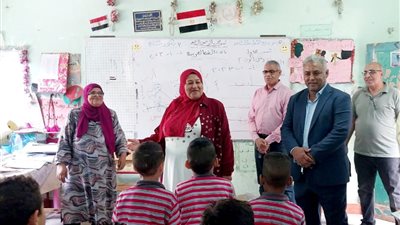 وكيل تعليم القاهرة لشئون الإدارات التعليمية تتفقد مدارس الشرابية