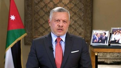 العاهل الأردنى يوجه بإرسال مساعدات عاجلة إلى غزة