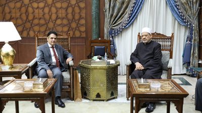 الإمام الأكبر يؤكد استعداد الأزهر لإنشاء مركز لتعليم اللغة العربي
